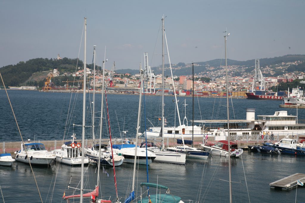 Im Stadthafen von Vigo