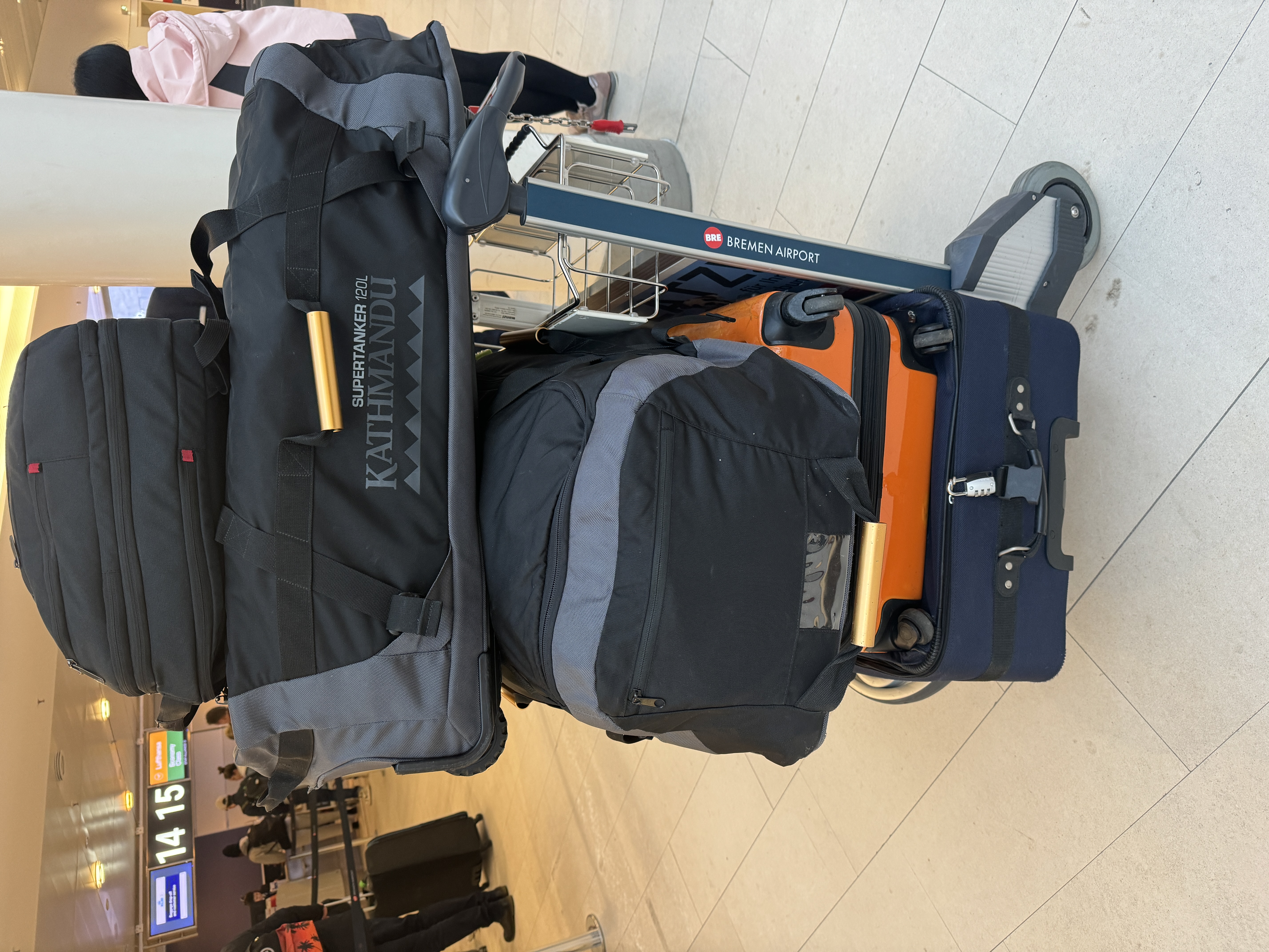 80 kg Gepäck