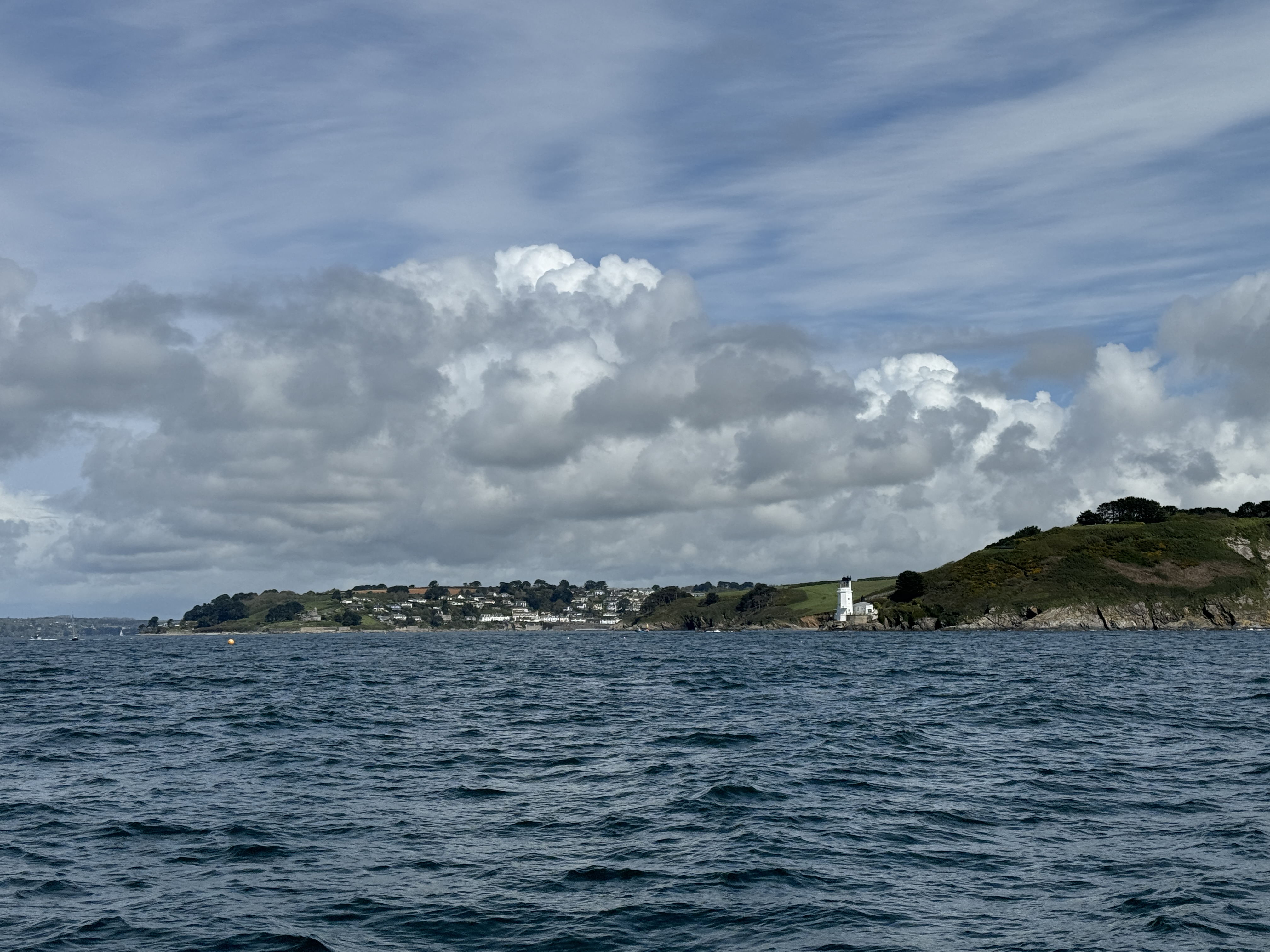 Blick zurück nach Falmouth