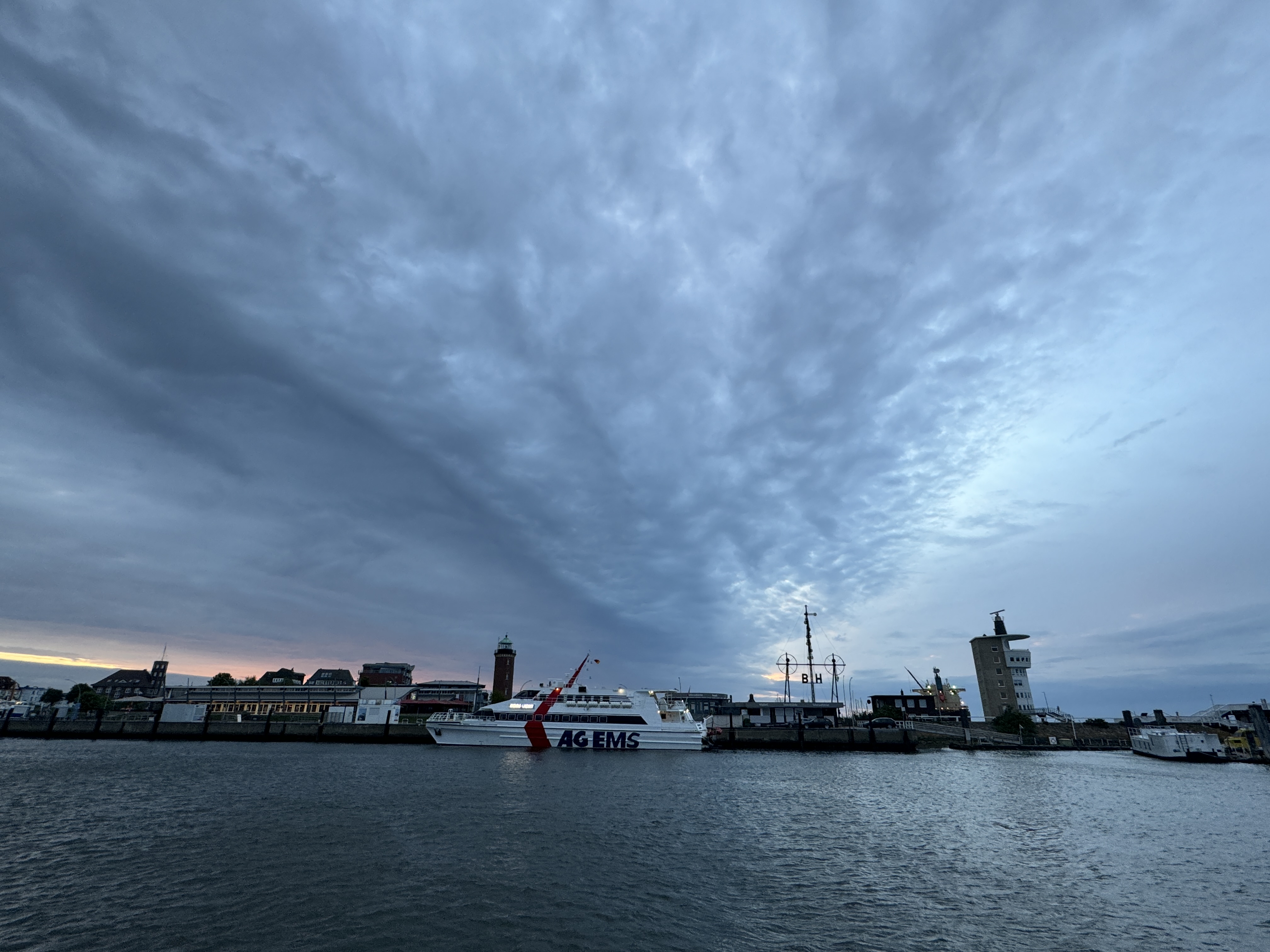 Ankunft in Cuxhaven