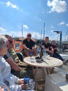 Bärbel, Lutz, Michela, Axel, Fabian und Milla