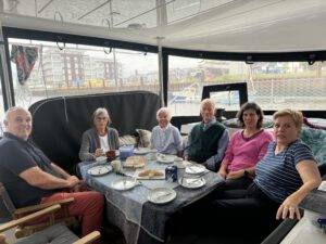 Axel, Roswitha, Bärbel, Acki, Anja und Nadja