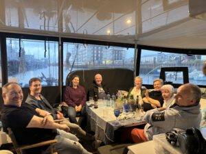 Jens, Fabian, Milla, Lutz, Michela, Nadja, Bärbel und Axel