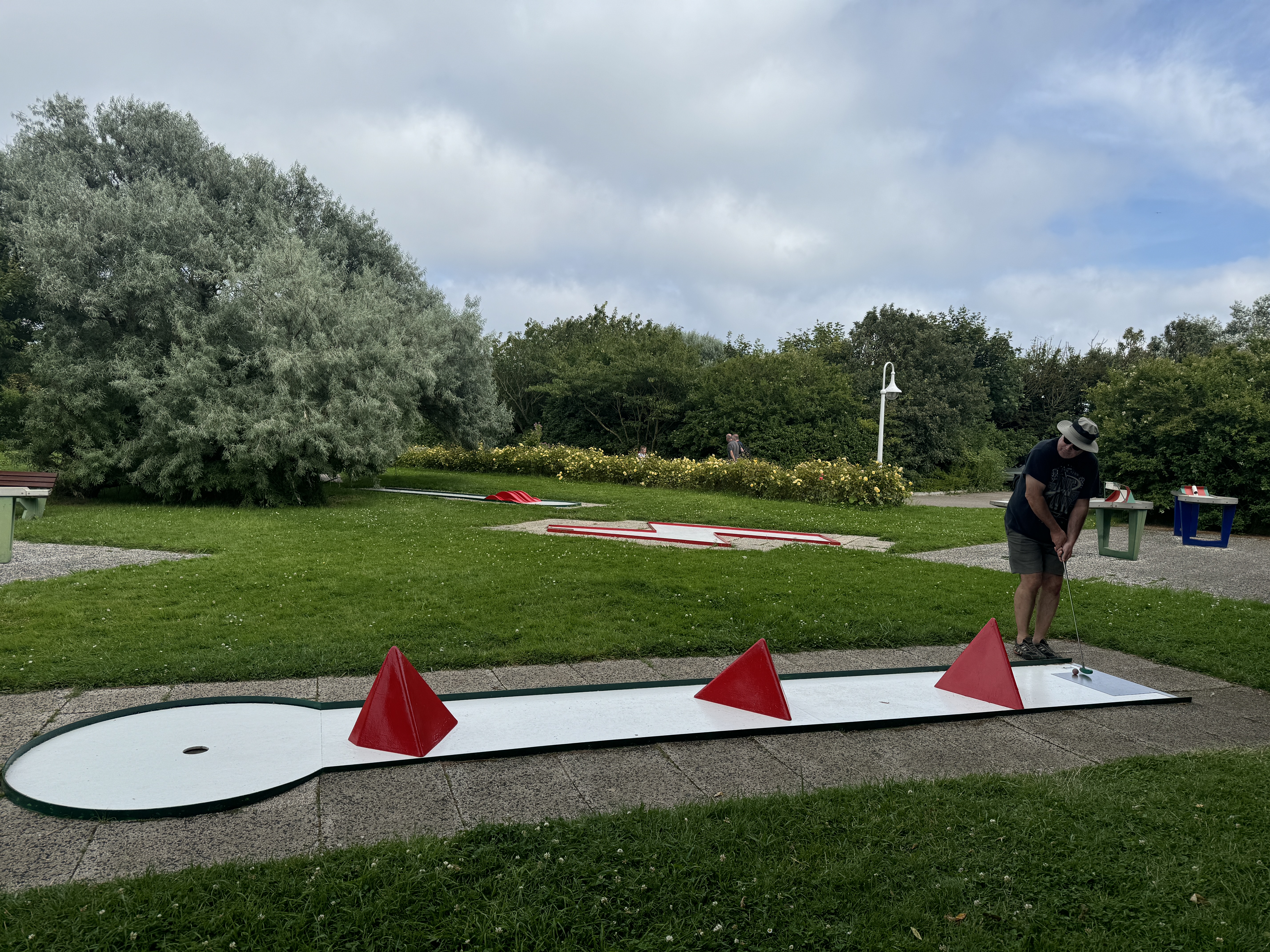 Obligatorische Mini-Golf Runde