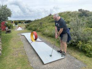Zweite Golfrunde auf der Dühne