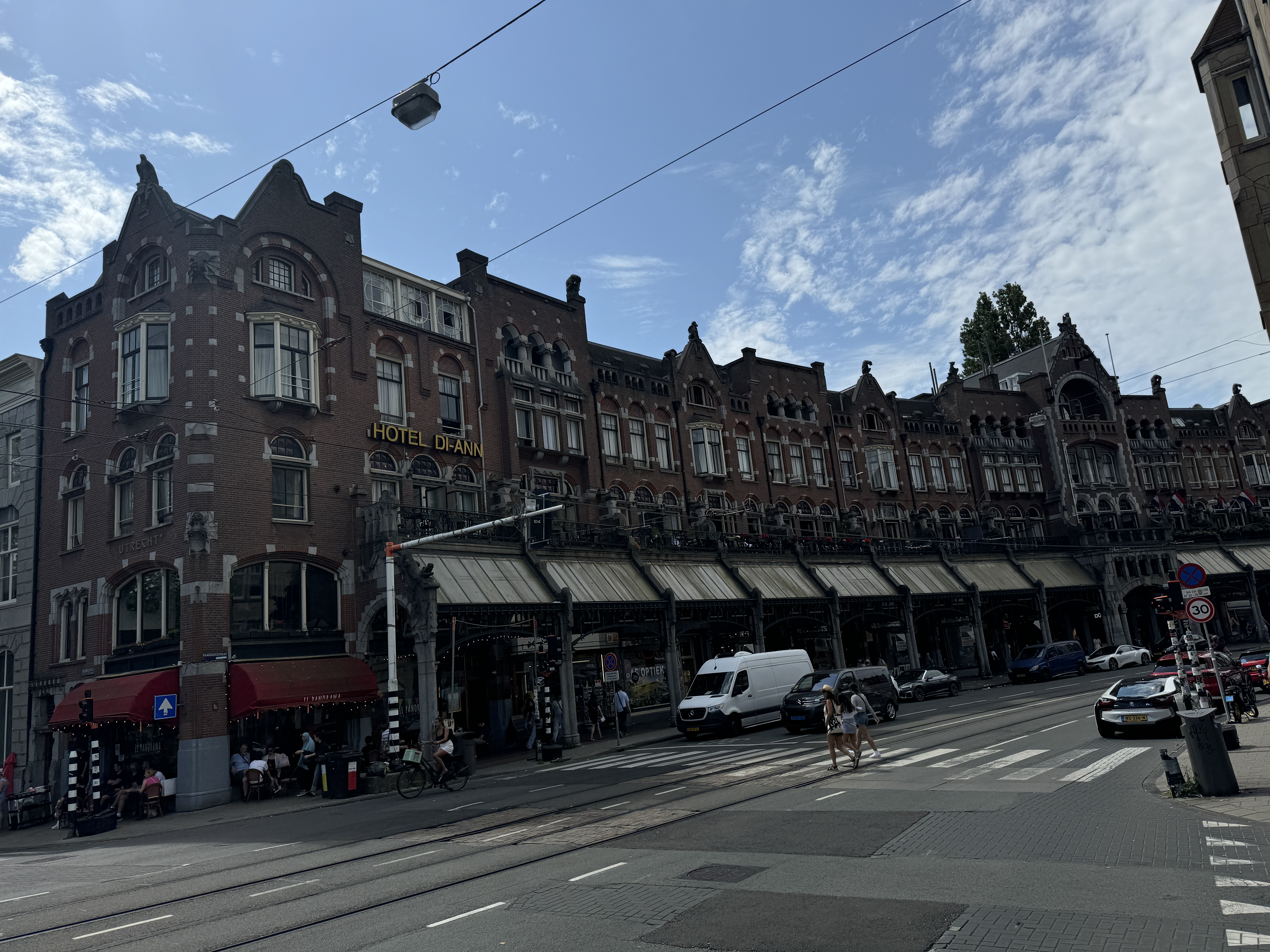 Durch die Straßen von Amsterdam