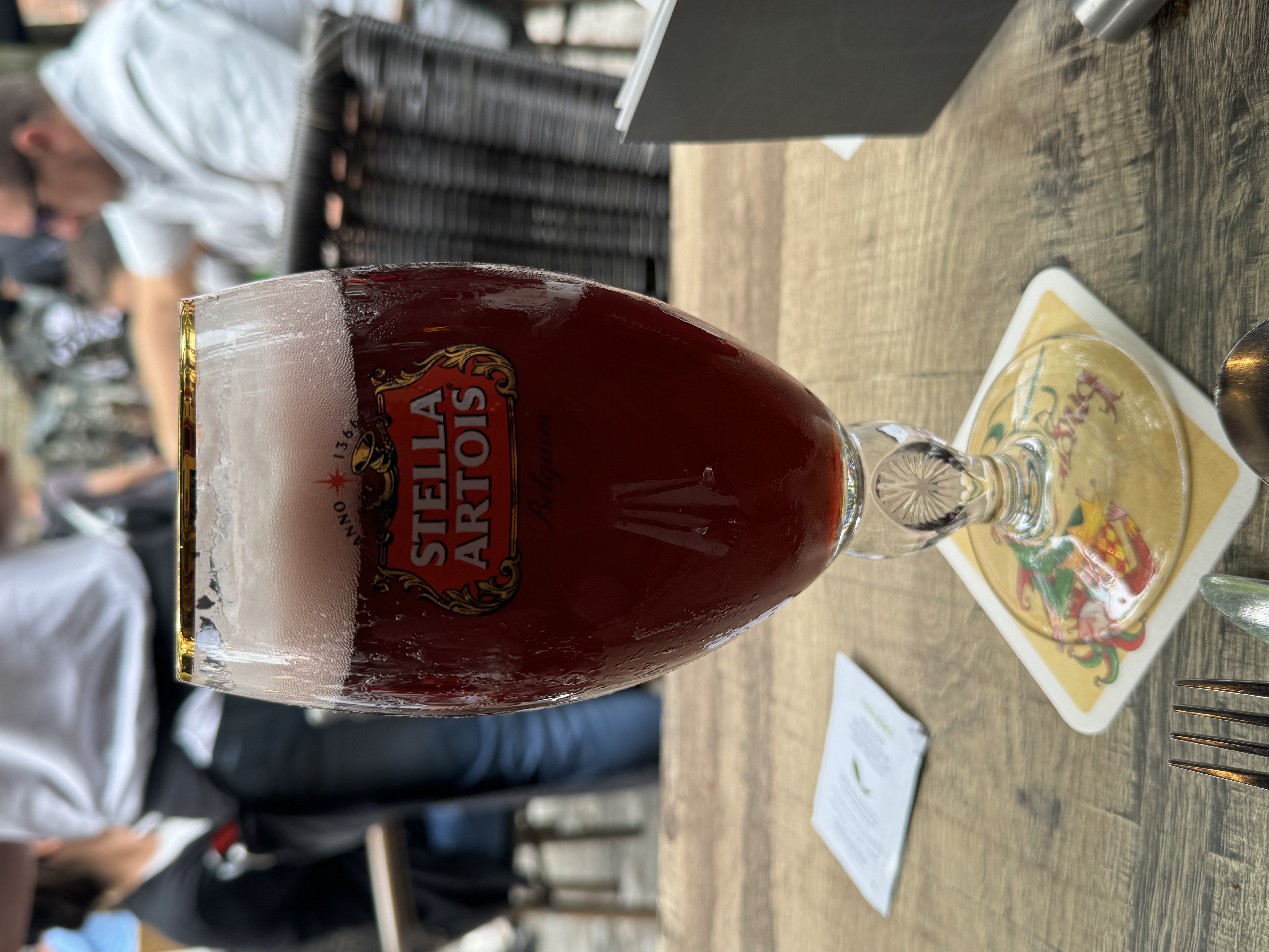 Und ein typisch belgisches Bier