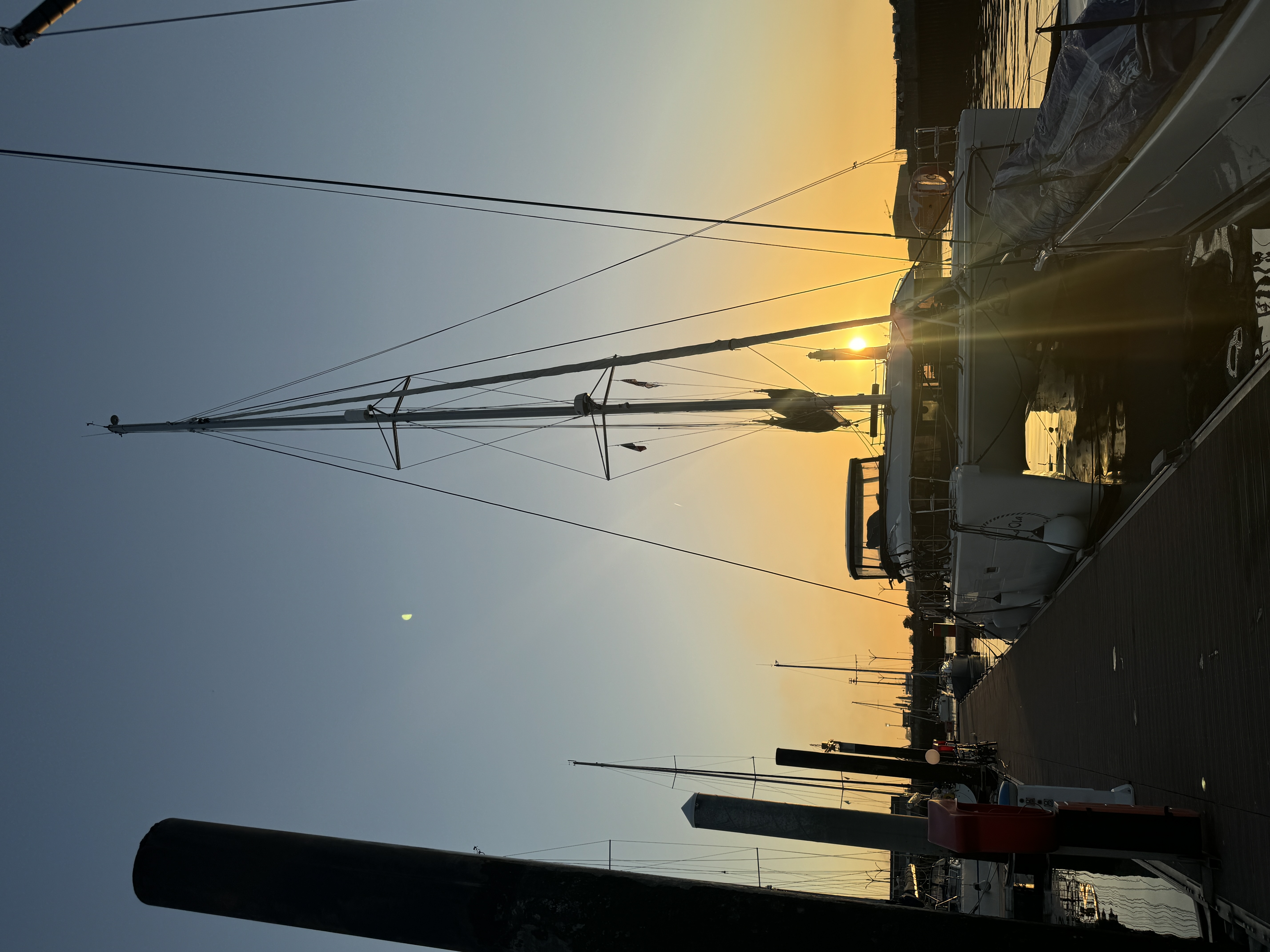 La Ola im Abendlicht