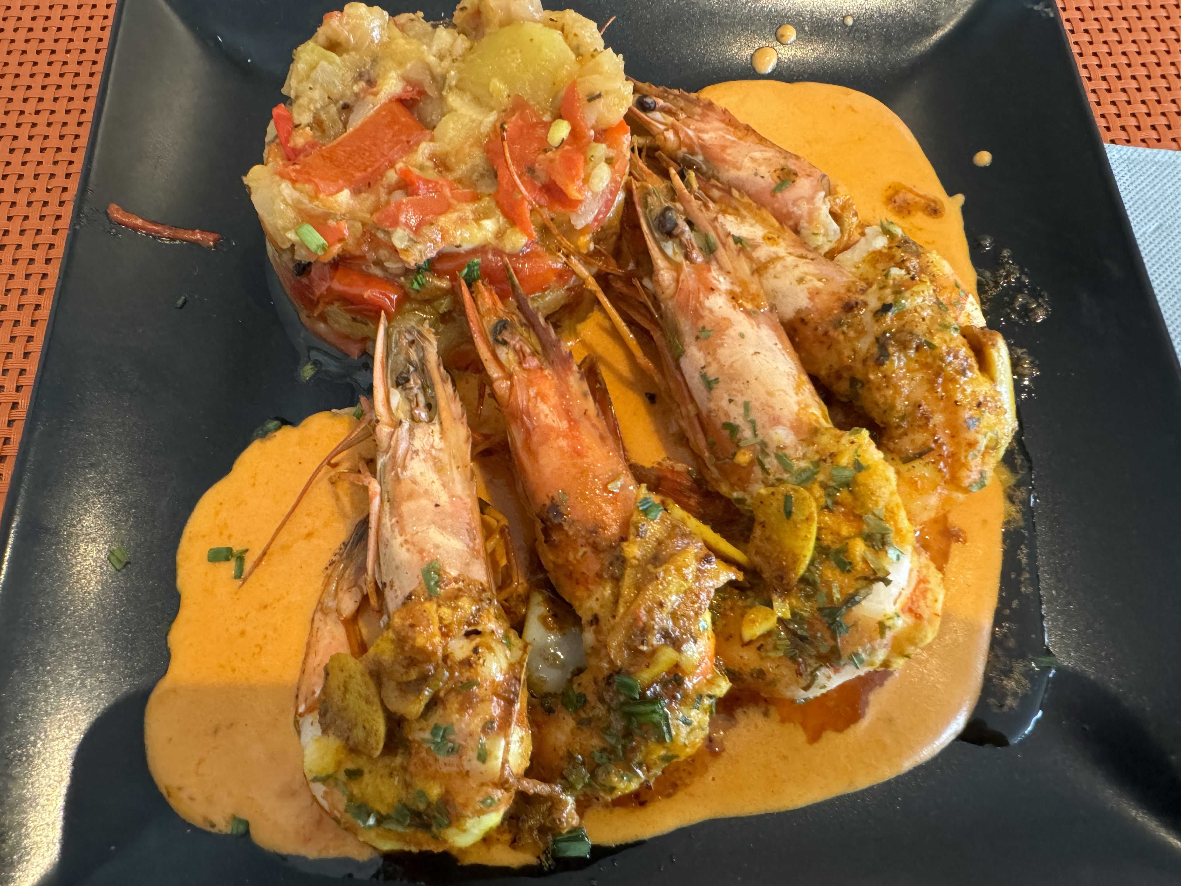 Leckere Crevetten…