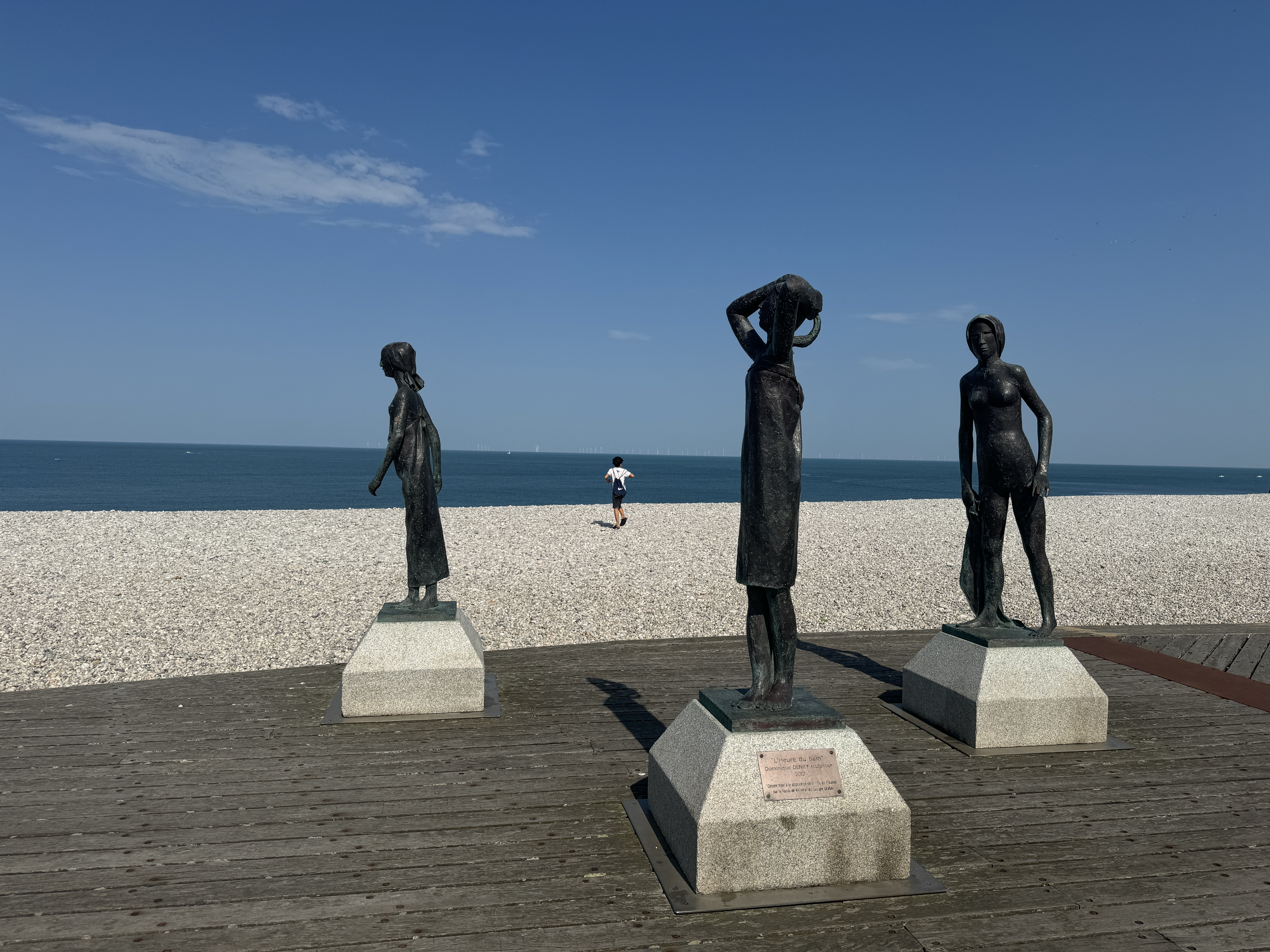 Kunst an der Promenade „L‘Heure du Bain“