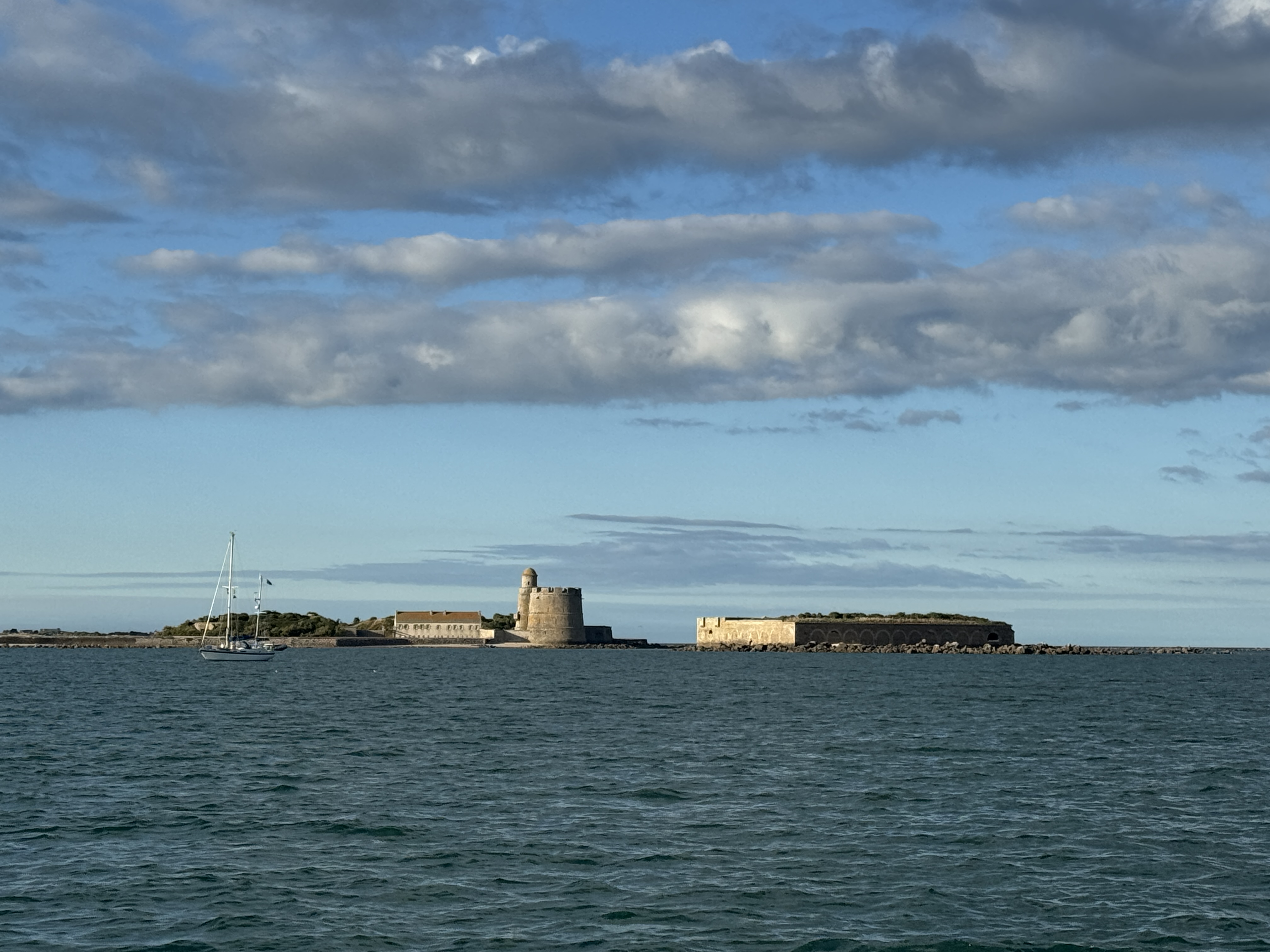 Festung in der Abendsonne