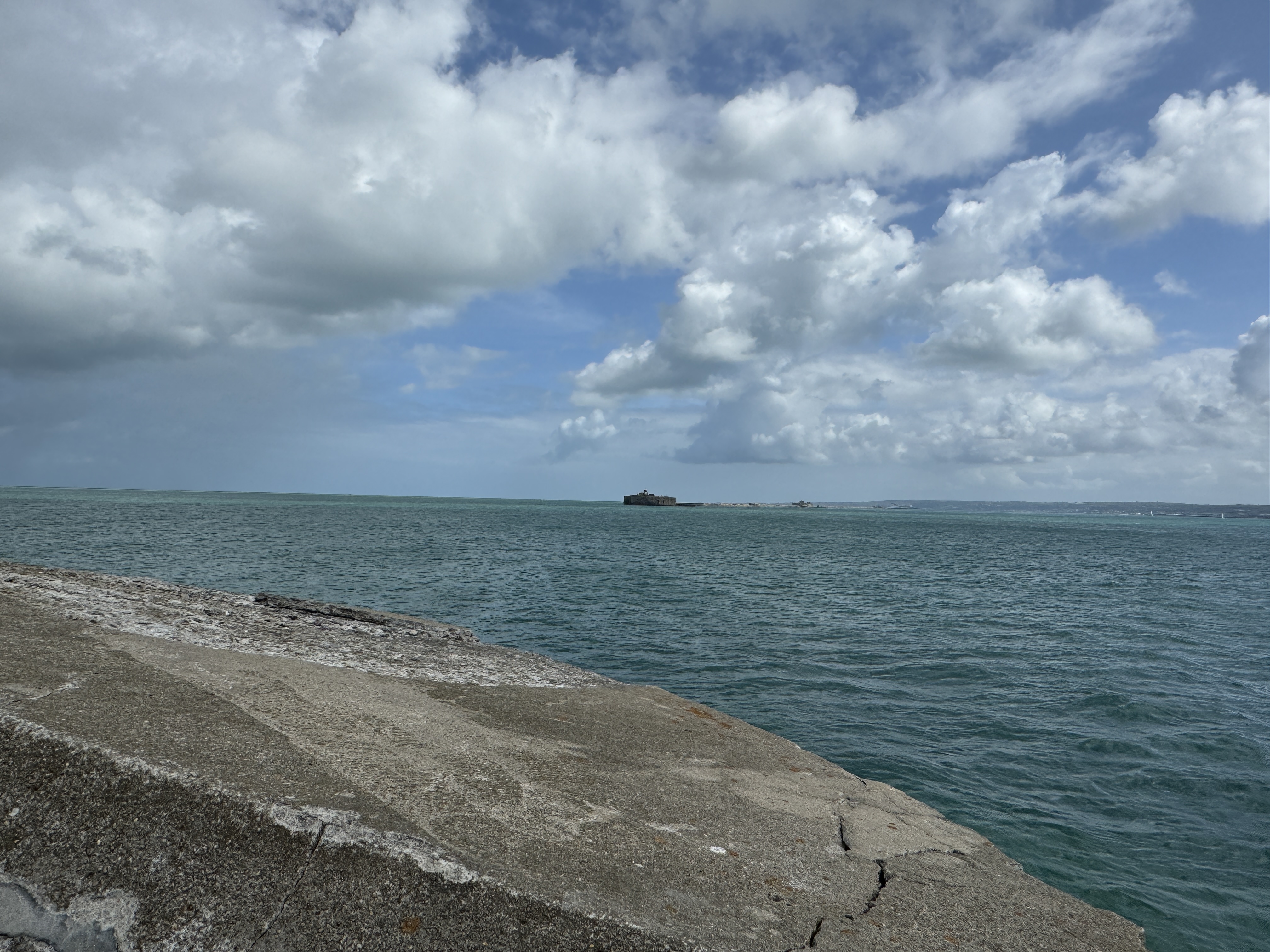 Blick auf das Fort de l’Ouest