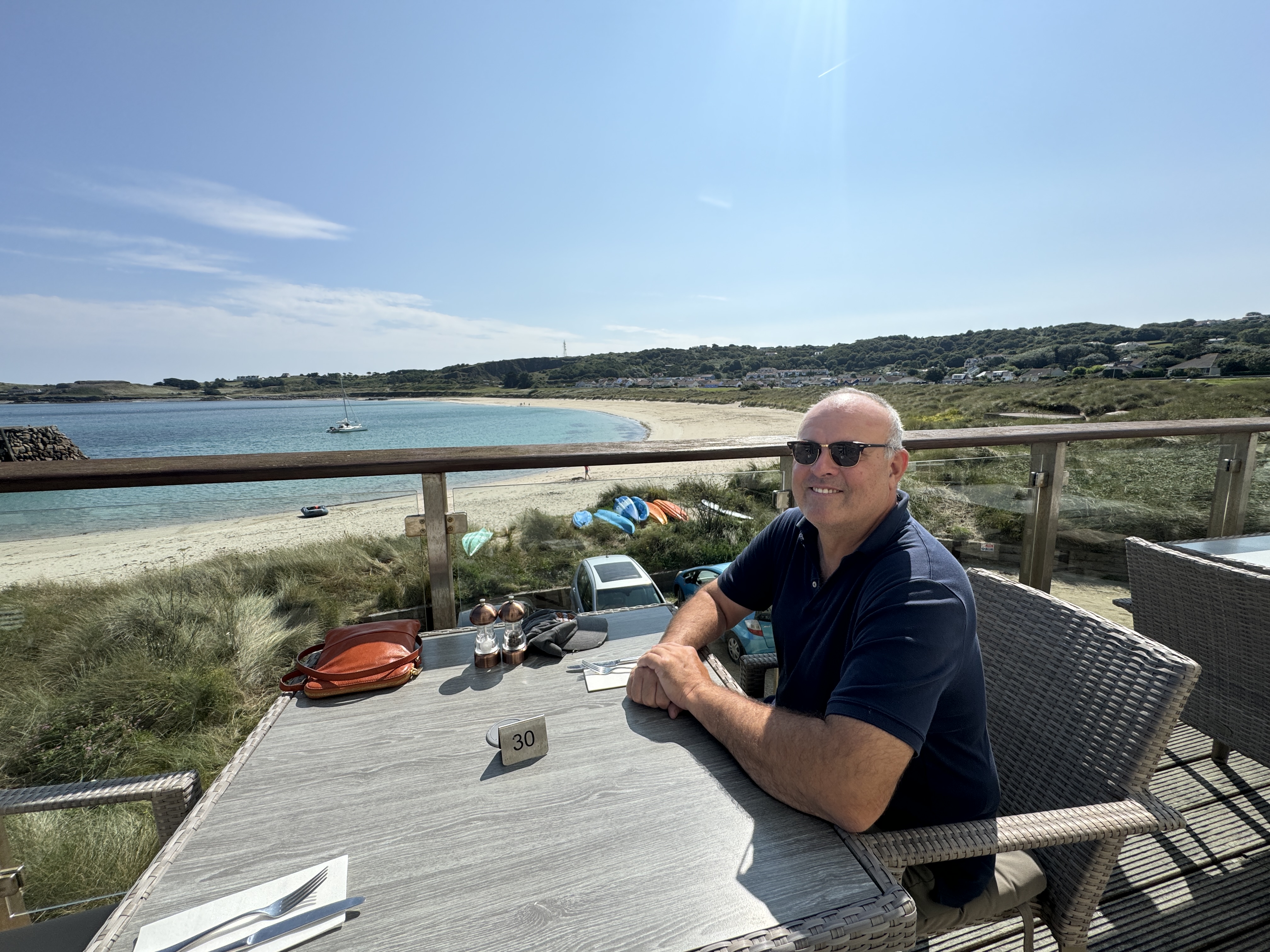 Einkehr im Braye Beach Hotel