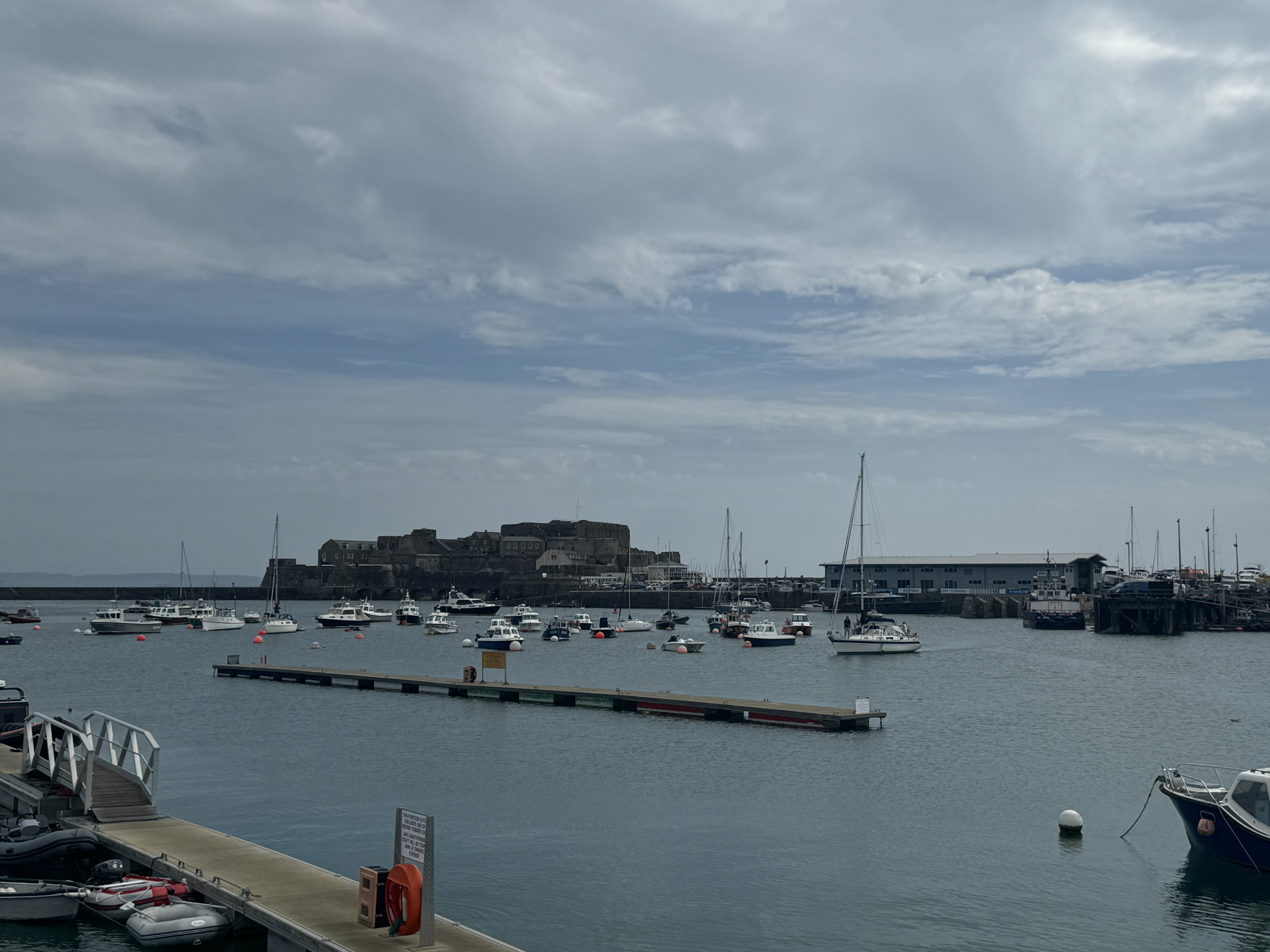 Blick auf Castle Cornet