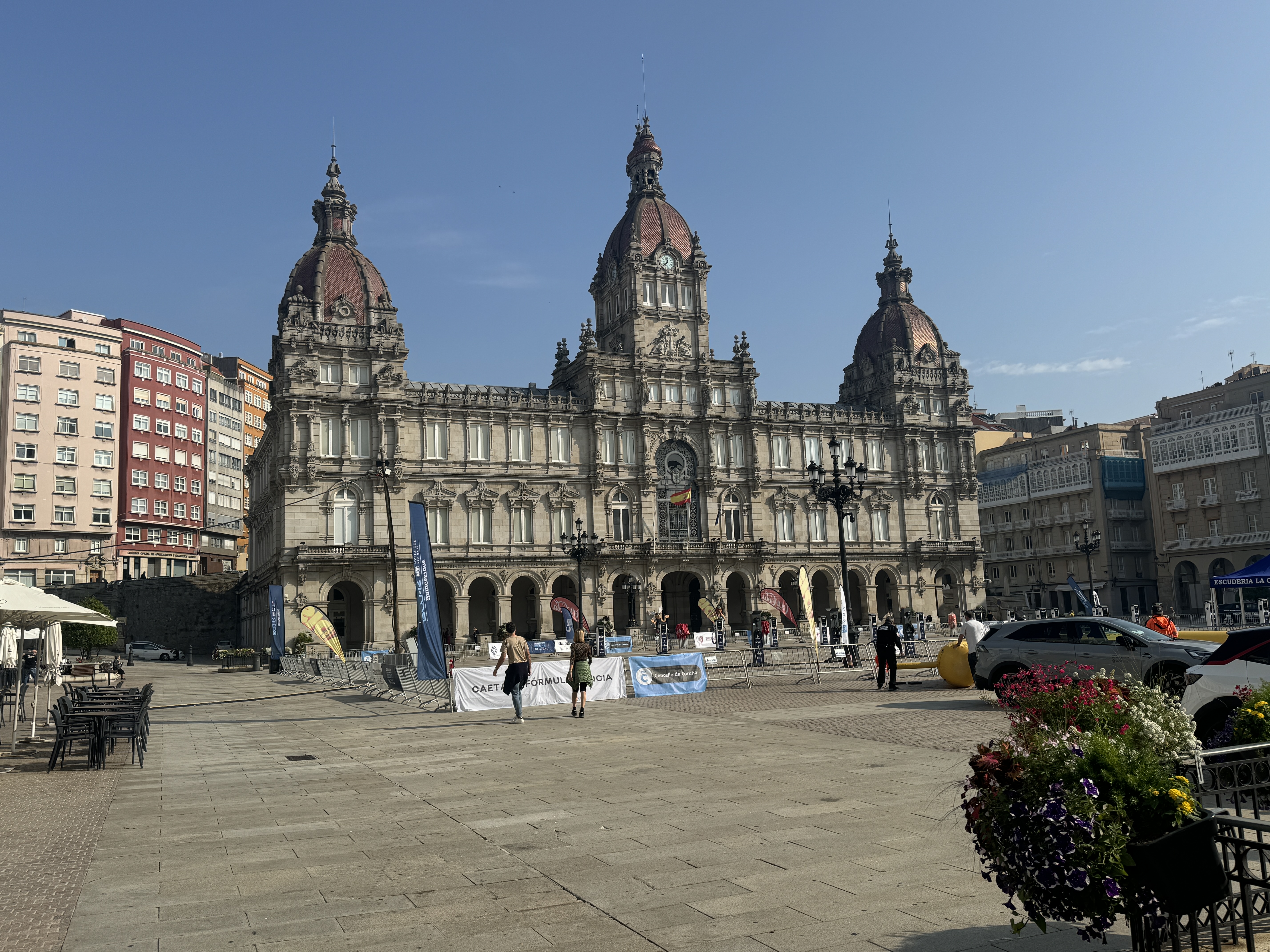 Concello da Coruña am Praza de María Pita