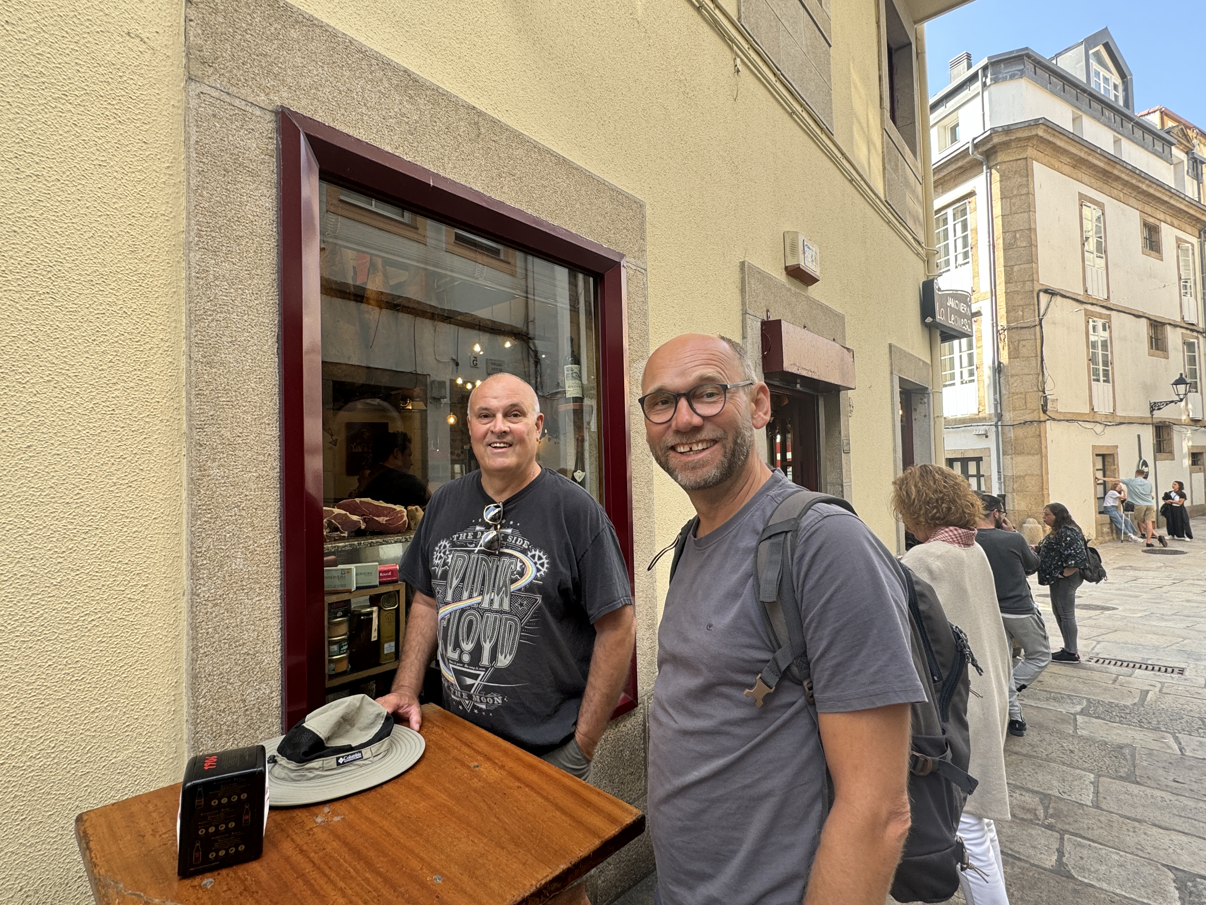 Axel und Jens in freudiger Erwartung