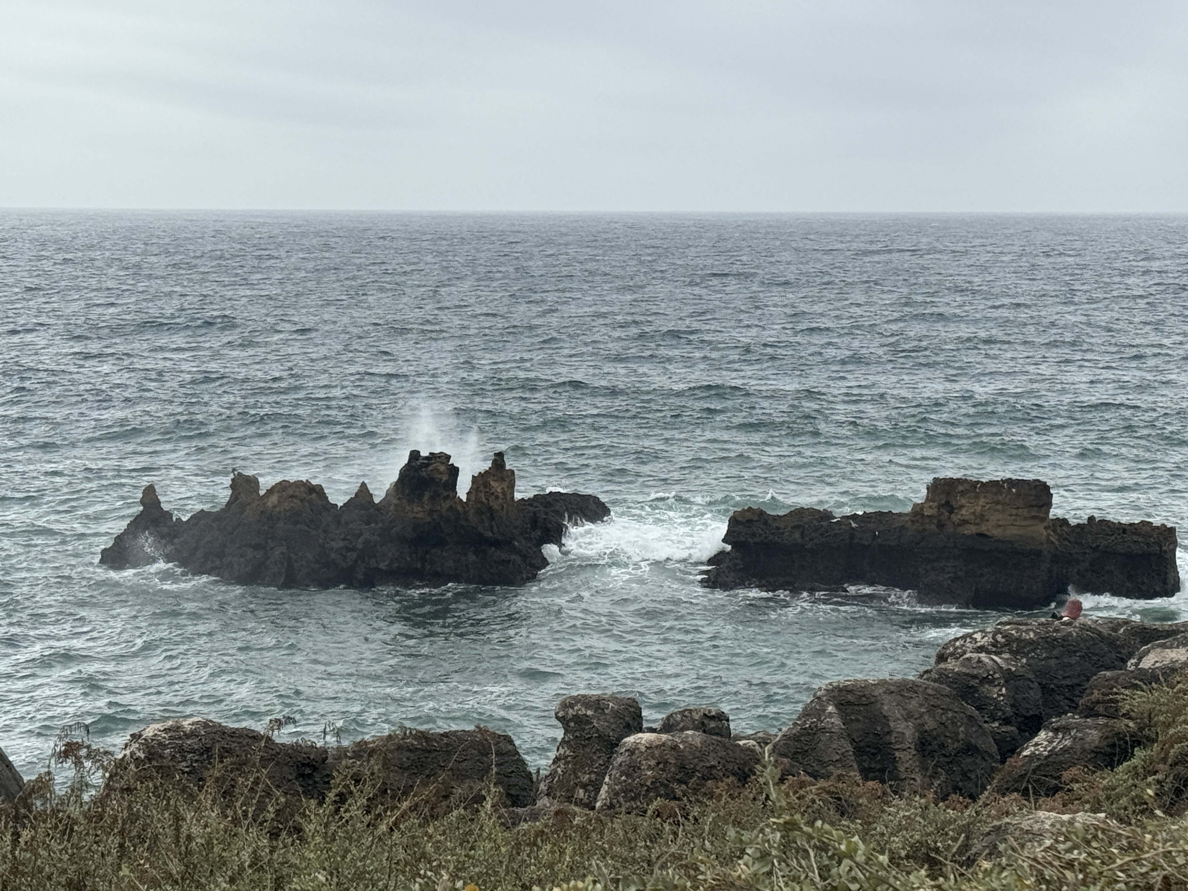 Noch einigermaßen ruhige See