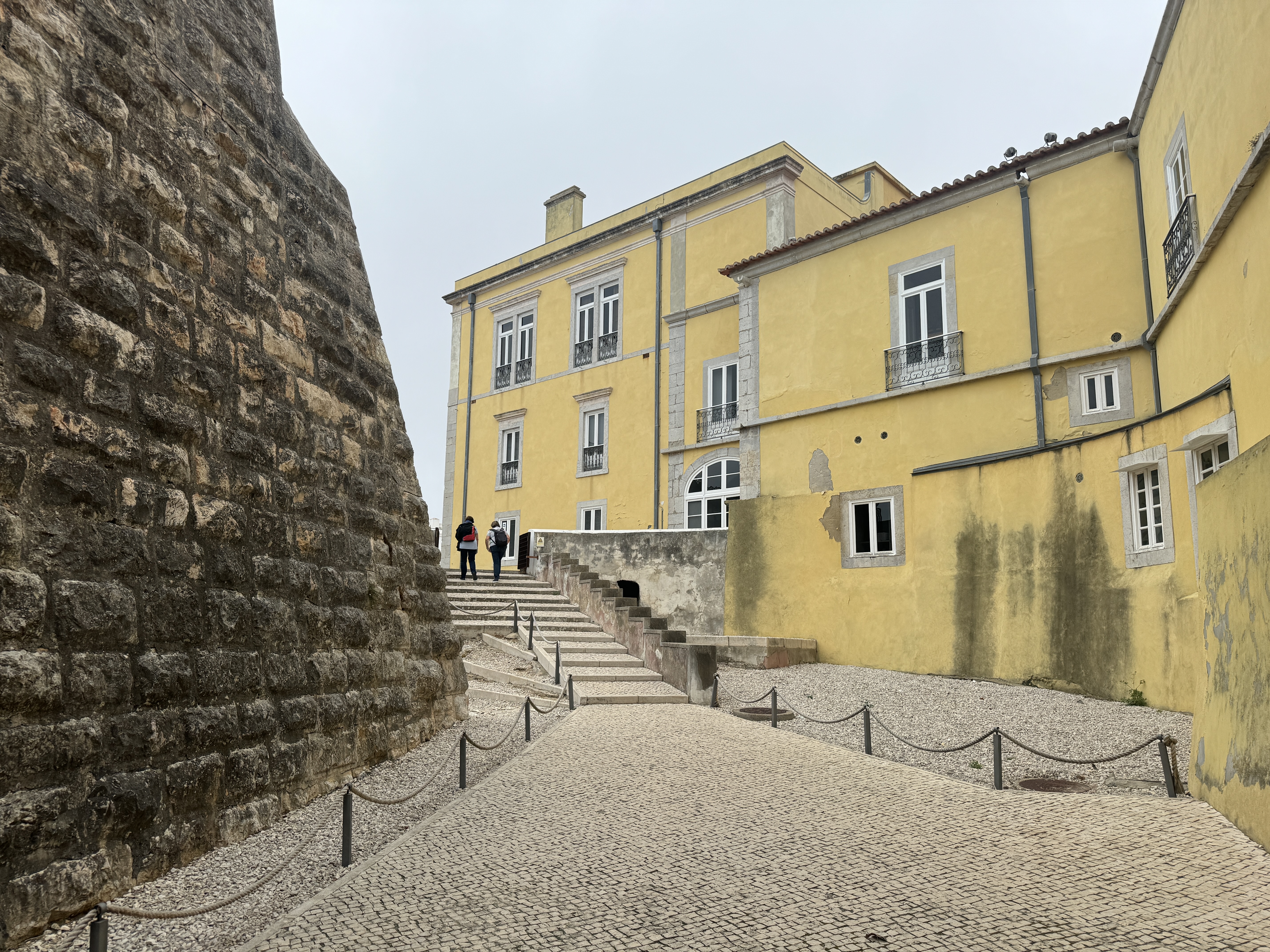 In der Festung unterwegs