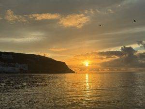 Sonnenaufgang in Sesimbra