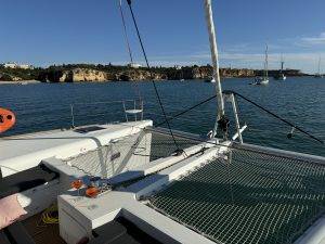 Vor Anker bei Ferragudo und Portimao