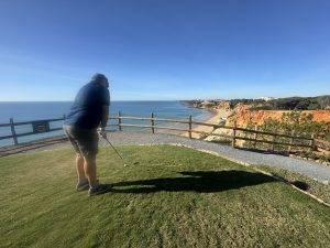 Schwer, sich bei dem Blick zu konzentrieren