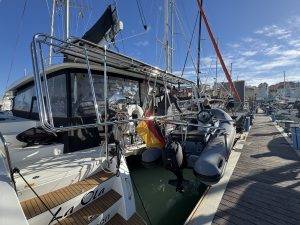 Montage mit Hilfe des Großfalls