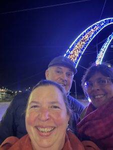 Um Mitternacht zum Strand von Quarteira