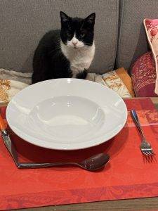 Und dee Teller ist auch leer!