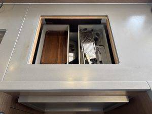 Da soll nun die Induktionskochplatte rein