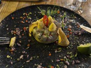 Ceviche im Rare Steakhouse