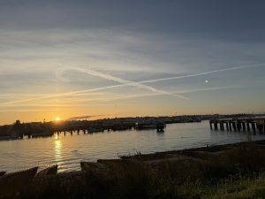 Ein neuer Morgen über dem Rio Arade