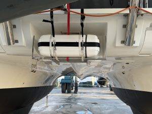 Die Rettungsinsel bekommt eine neue Befestigung