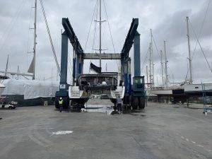 Nach 11 Tage an Land geht’s wieder ins Wasser