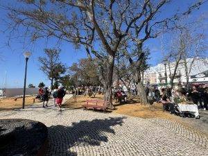 Kunsthandwerkermark bei herrlichem Wetter