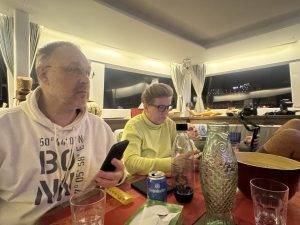 Ruhiger Abend mit Selbstbeschäftigung