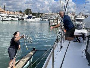 Extraleine für das angesagte Schlechtwetter (Foto Stephan Haberland)