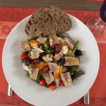 Salat Nicoise mit gegrilltem Thunfisch
