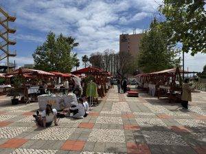Überschaubar - Ostermarkt in Vilamoura