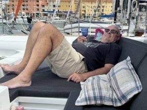 Relaxen im Frontcockpit