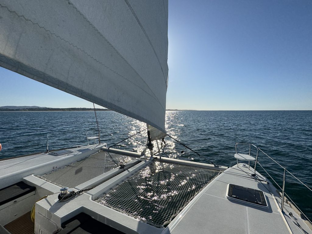 Mangels Wind allerdings nur Motorsegeln