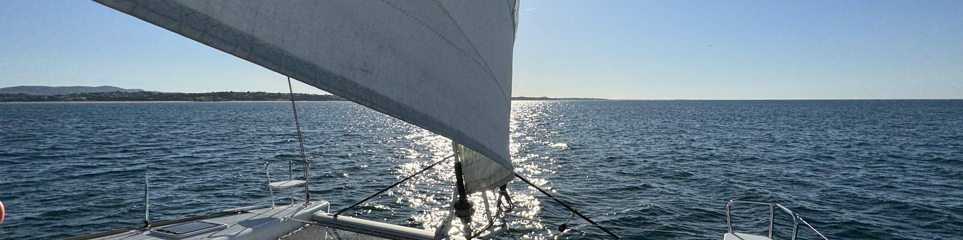 Mangels Wind allerdings nur Motorsegeln
