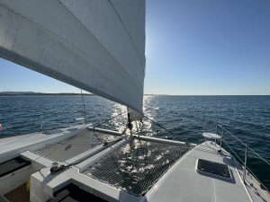 Mangels Wind allerdings nur Motorsegeln