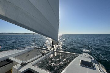 Mangels Wind allerdings nur Motorsegeln