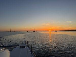 Tägliche Dosis Sonnenuntergang