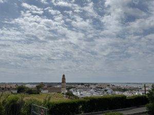 Blick auf Ayamonte vom Parador de Ayamonte