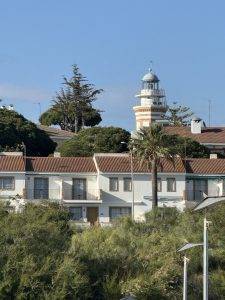 Netter Leuchtturm in Mazagon