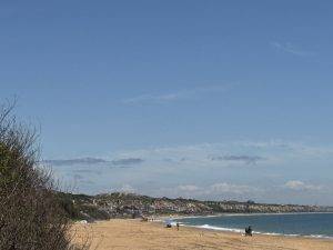 Endloser Strand und wenig los