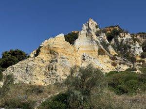Auch hier gibt es Steilküste