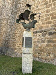 Statue für die Entdecker der neuen Welt