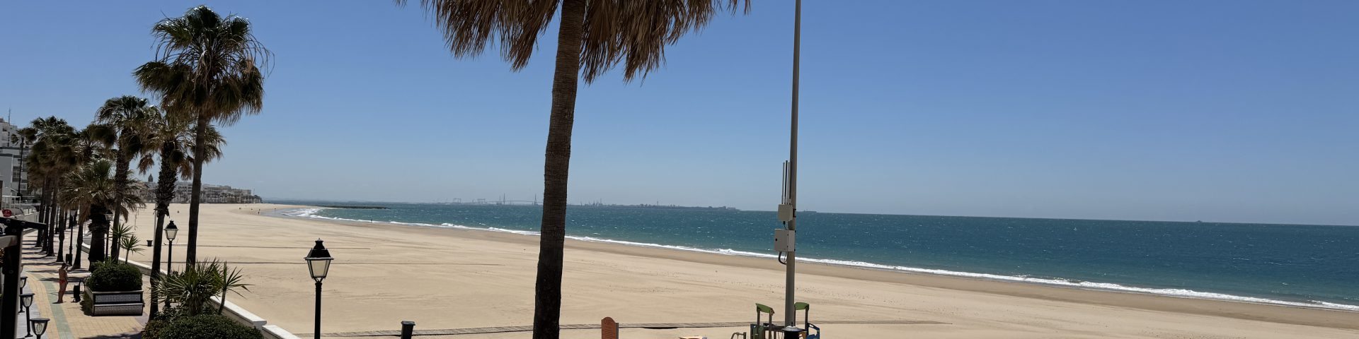 Der Strand von Rota - völlig überfüllt